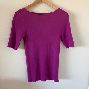 Ann Taylor short sleeve knit top